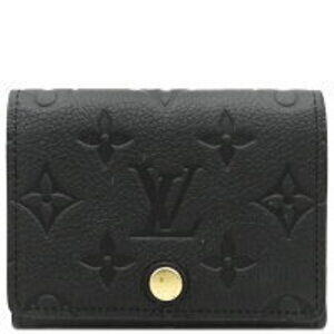 Louis Vuitton Envelope Carte Wallet de Visite Empreinte Black